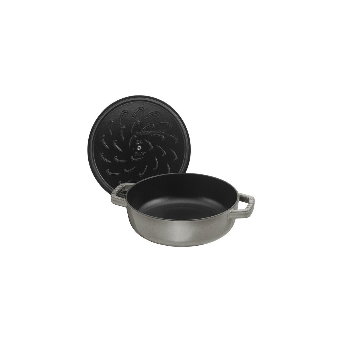 Staub Sartén Profunda De 28 Cm Con Tapa 40511-470-0