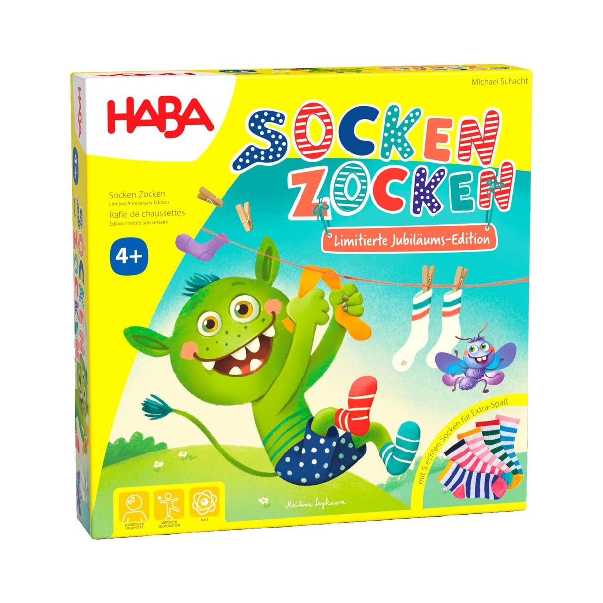 Haba Socks Juega Jubilee Edition, Juego De Mesa 2011722001