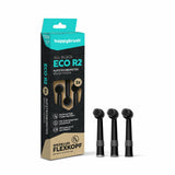 Cabezales Happybrush Eco R2 Allblack Negro Har2ab