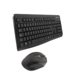 Teclado Español + Raton Coolbox Inalambrico Negro Coo Ktr 02w