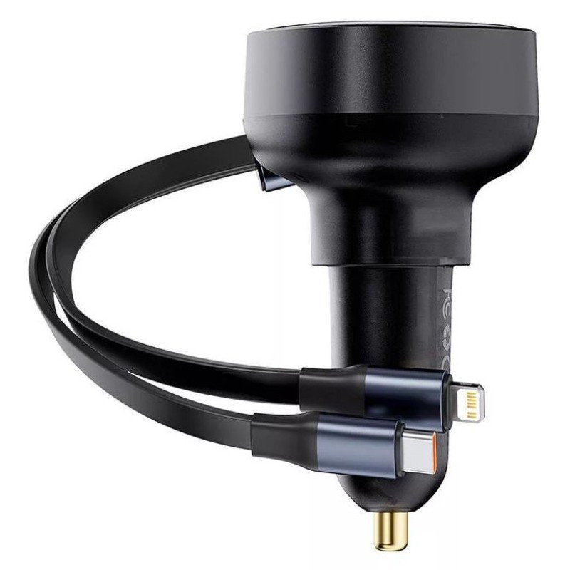 EAN 6932172641634 - Baseus C00057802111-02 cargador de dispositivo móvil Universal Negro Encendedor de cigarrillos Carga rápi imagen 2