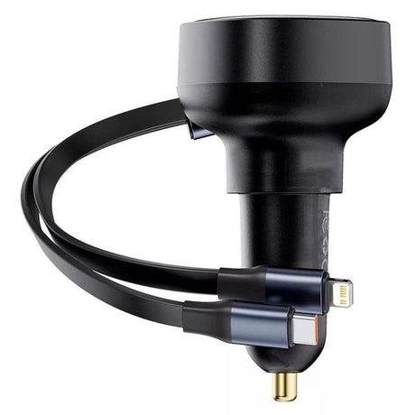 EAN 6932172641634 - Baseus C00057802111-02 cargador de dispositivo móvil Universal Negro Encendedor de cigarrillos Carga rápi imagen 2