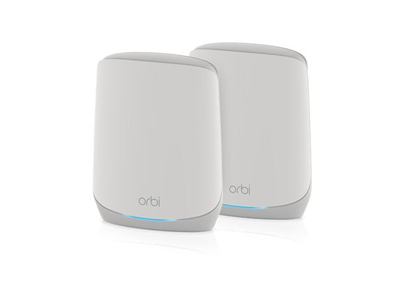 Netgear Orbi Wifi6 Tri-Band Mesh System 2er Set, Rbk762s-100eus