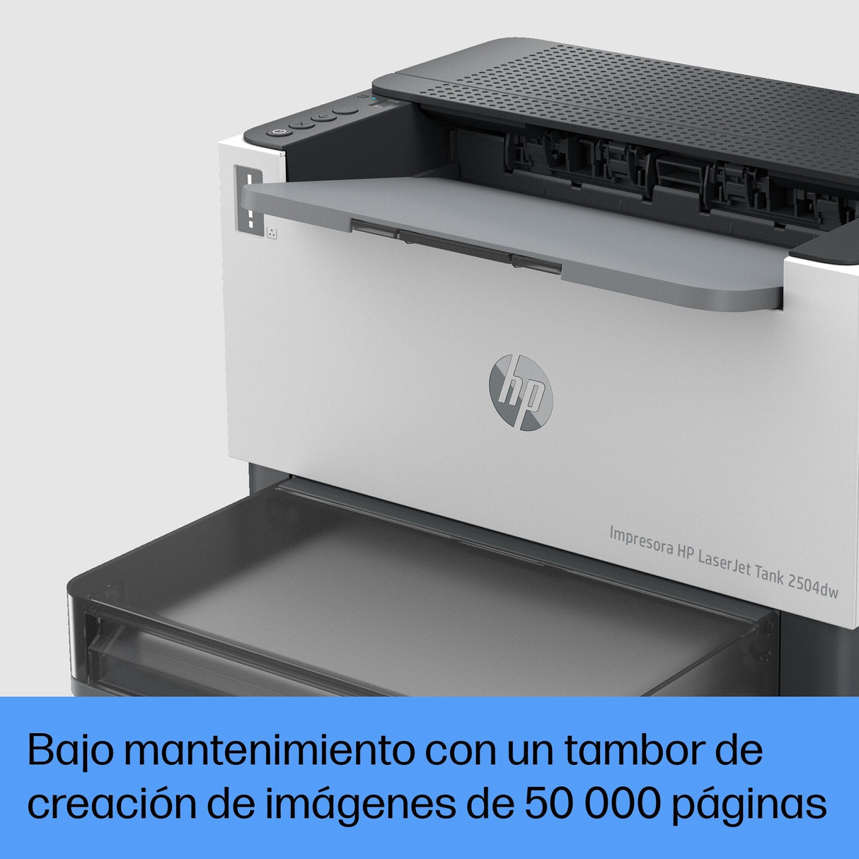 Impresora Recargable Láser Monocromo Hp Laserjet Tank 2504dw Wifi Dúplex Blanca
