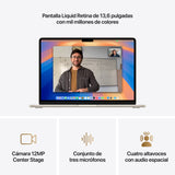 EAN 0195949889479 - Apple MacBook Air Apple M M4 Portátil 34,5 cm (13.6") 24 GB 512 GB SSD Wi-Fi 6E (802.11ax) macOS Sequoia  imagen 5
