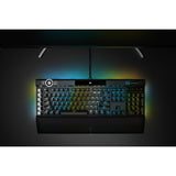 Teclado (Aleman) Corsair K100 Rgb Optisch-Mechanisch Opx Black