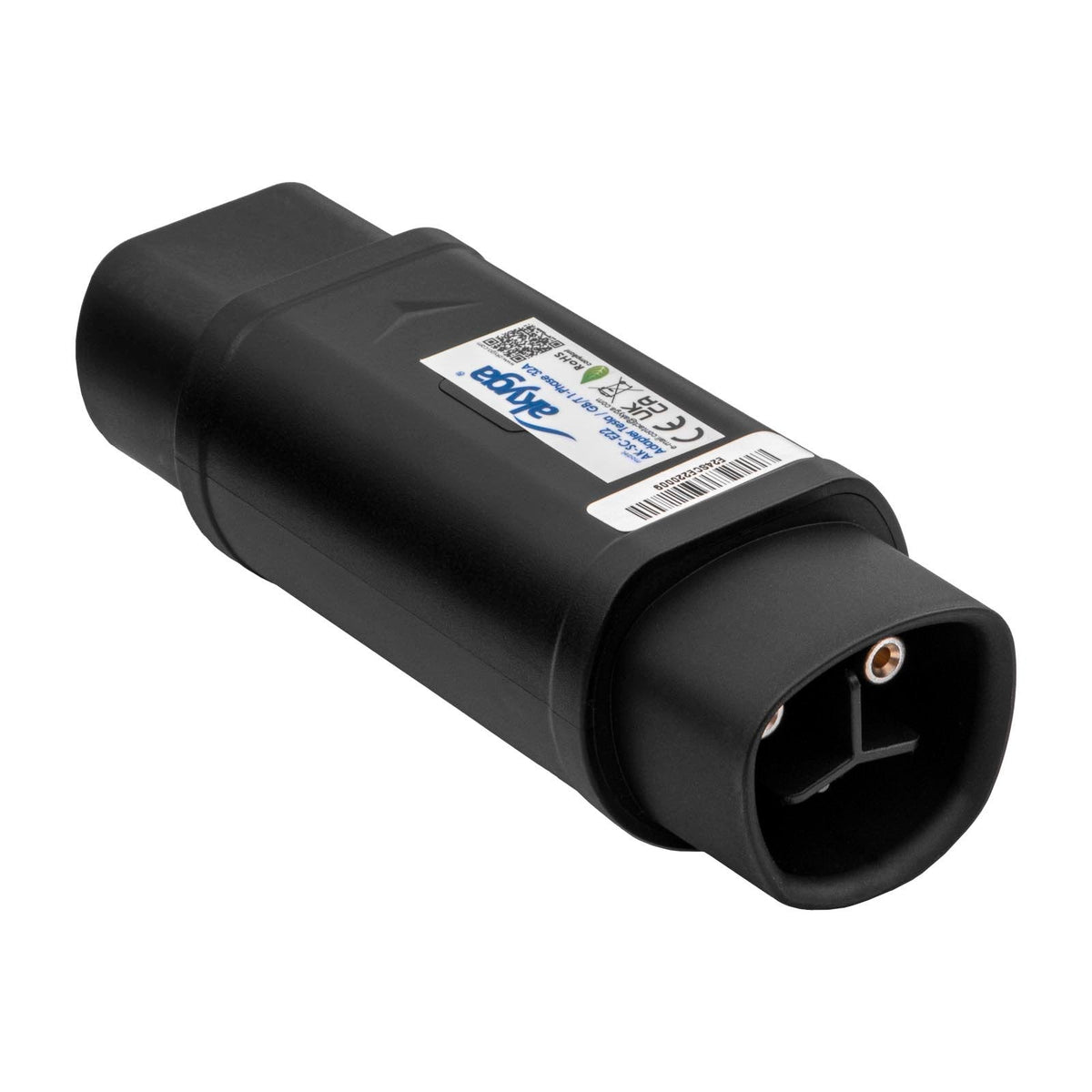 Akyga Ak-Sc-E22 Ladekabel-Adapter [1x Tesla Buchse - 1x Gb/T (20234.2-2015) Stecker] 1 0 M