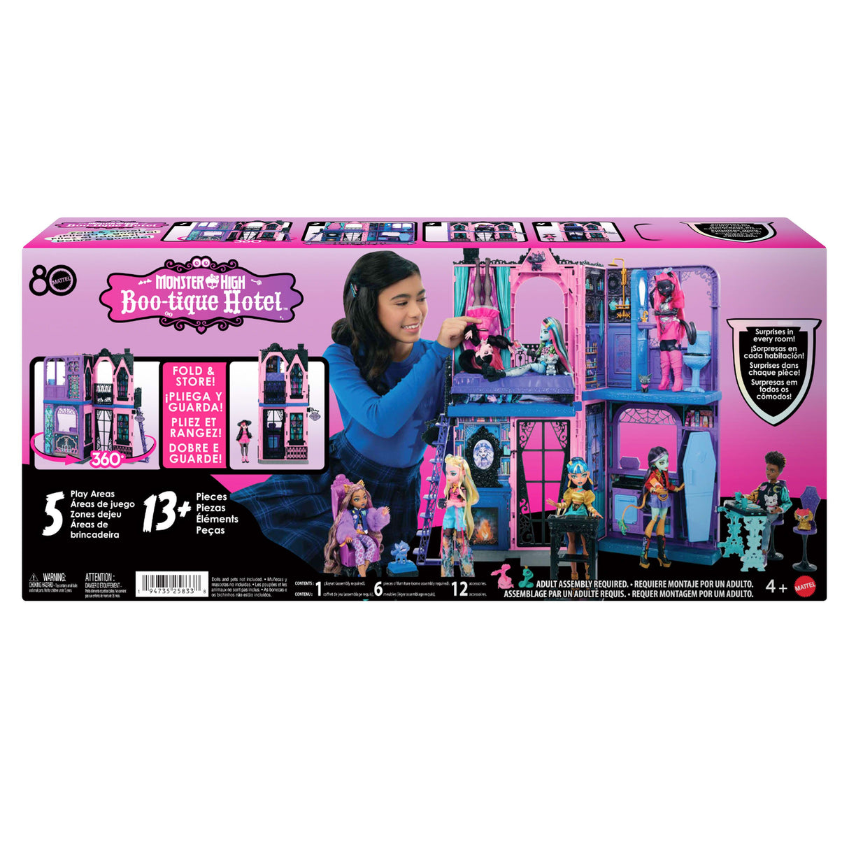 EAN 0194735258338 - Monster High JBF16 muñeca imagen 8