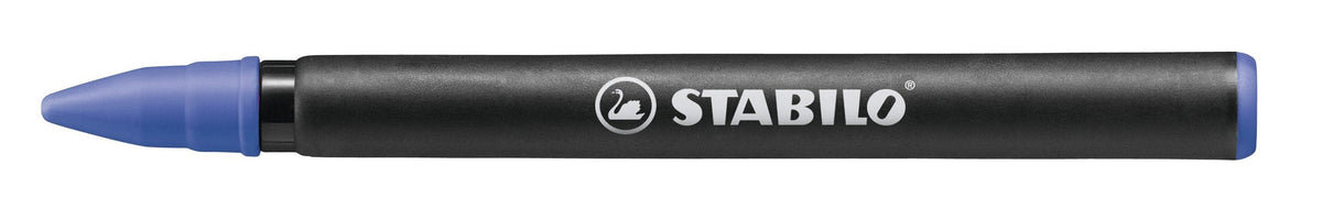 Stabilo Cartucho De Recarga - No Permanente - Azul - 0.5 Mm - Medio (Paquete De 3)