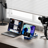 4smarts Ladestation Team 100w 5c 1a Inkl. 6 Cable, Navy