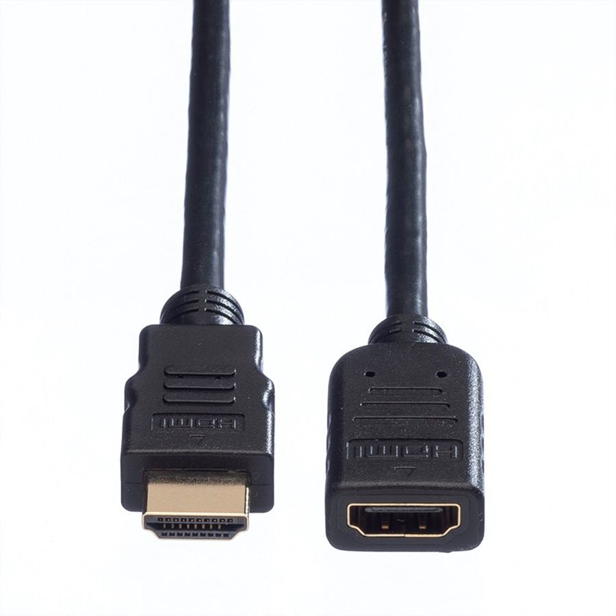 Value Hdmi High Speed Verlngerungscable, Mit Ethernet, St-Bu, 1,5 M