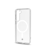 Celly Gelskinmag1032 Funda Para Samsung Galaxy S23 5g/ S23 5g Enterprise Edition (6.1") Transparente, Blanco