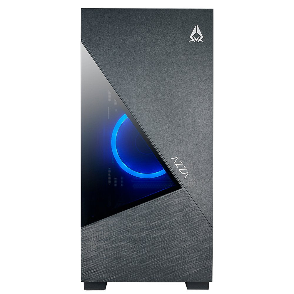 Caja Pc Azza Eclipse 440 Gaming Miditower Negro Rgb