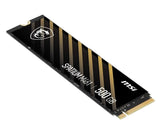 Ssd Msi Spatium M461  500 Gb M.2 Pci Express 4.0 Nvme Yes Write Speed 1700 Mb/S Read Speed 4700 Mb/S Mtbf 1500000 H 110xtbw Rating Box S78-440k260-P83