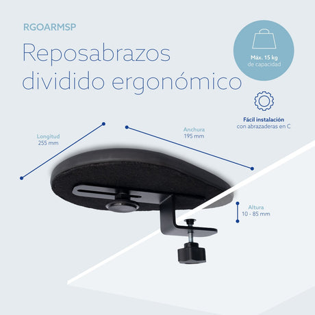 EAN 8719274490845 - R-Go Tools RGOARMSP descansa muñecas Imitación piel, MDF imagen 16
