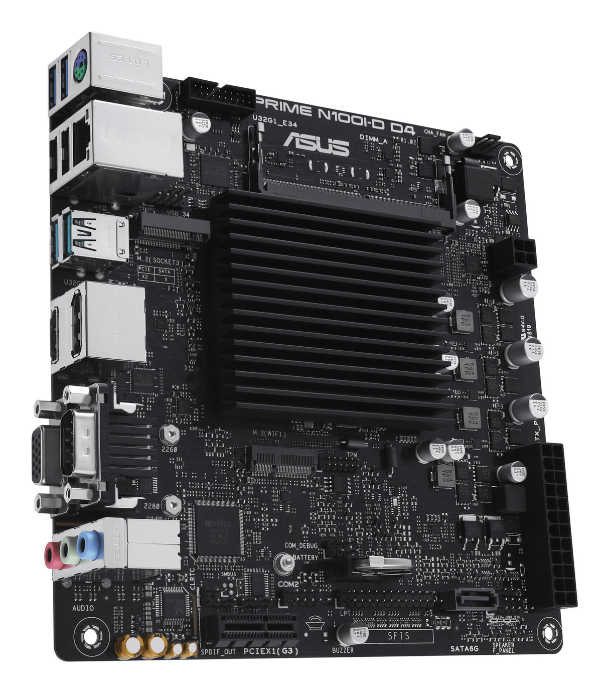 EAN 4711387262320 - ASUS PRIME N100I-D D4 NA (CPU integrada) mini ITX imagen 4