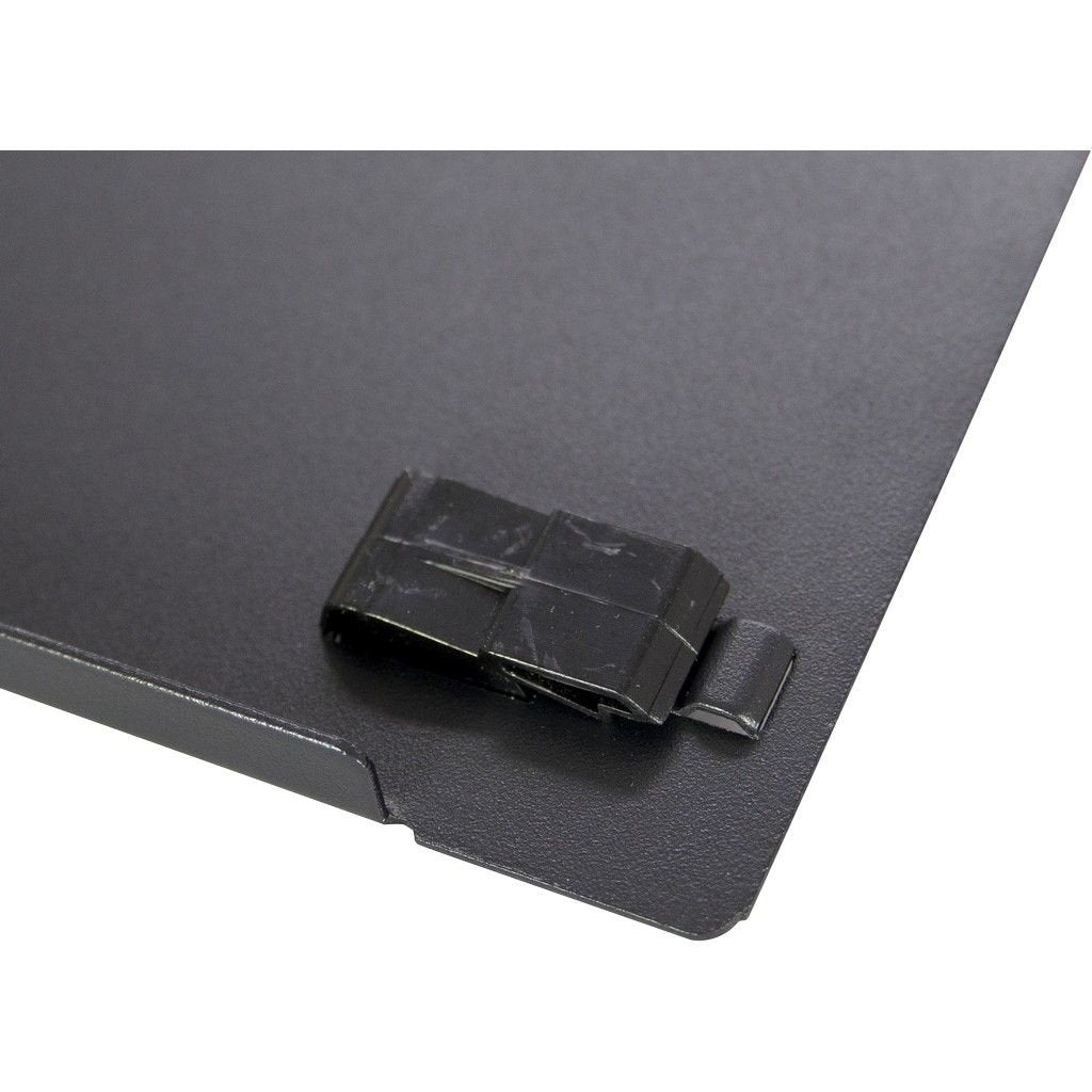 Inter-Tech 19" Placa Ciega, Negro 3he, Geklippt