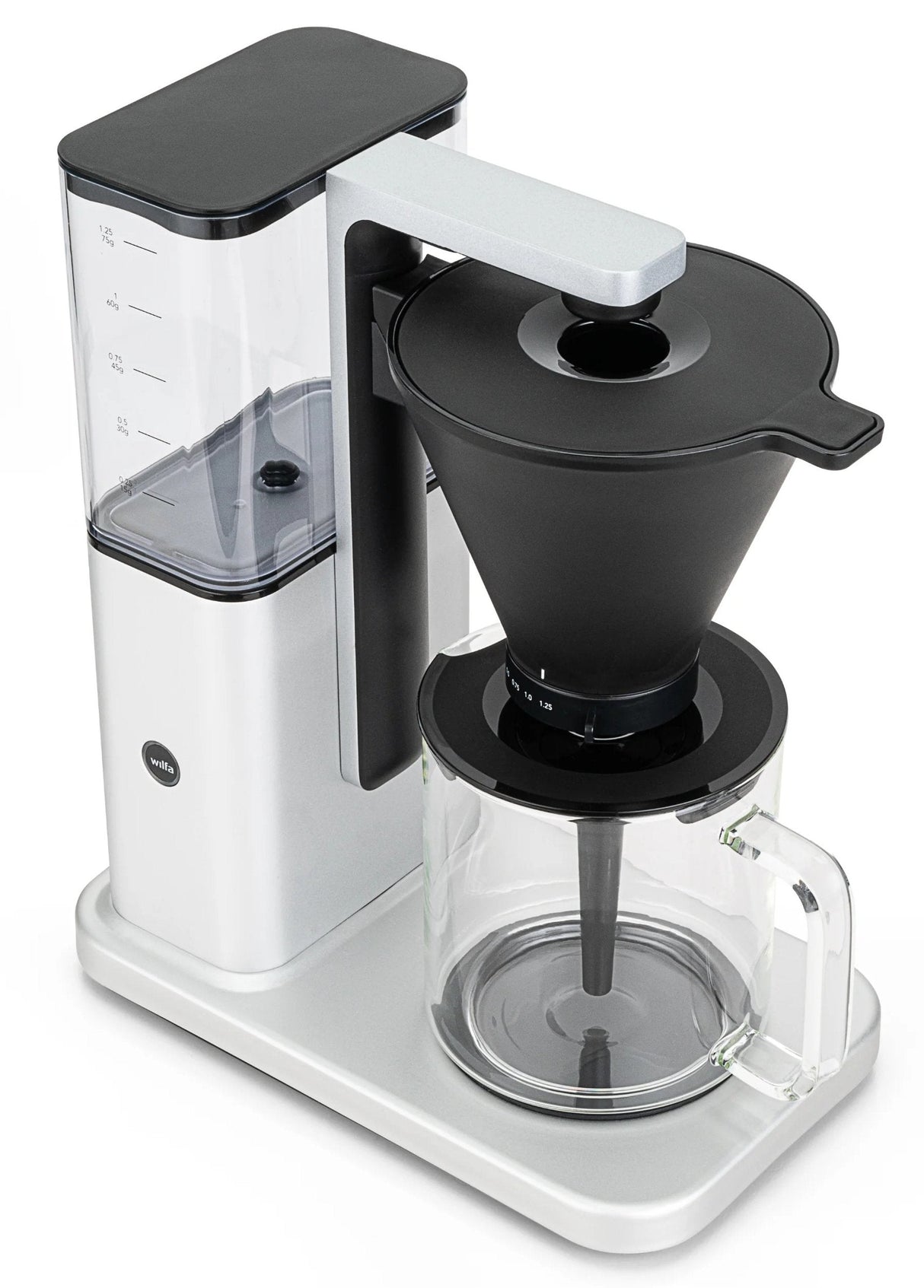Wilfa Zense Alux Cm10apa-M125  (Aluminium/Plata, 1650 Watt, 1,25 L/10 Tassen) 602292