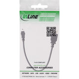 Cable Usb 2.0 Inline A Hembra A Mini 5 Pines Macho 0,2 M