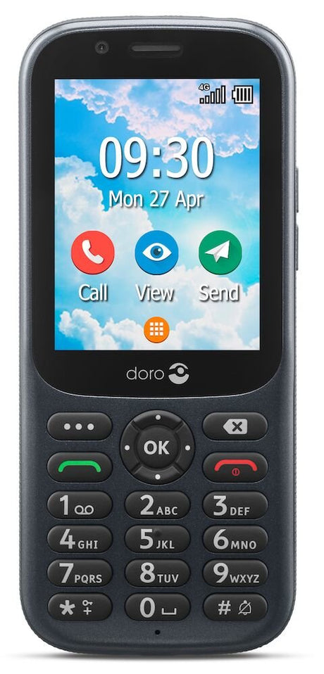 EAN 7322460080327 - Doro 730X 7,11 cm (2.8") 119 g Grafito Teléfono para personas mayores imagen 1