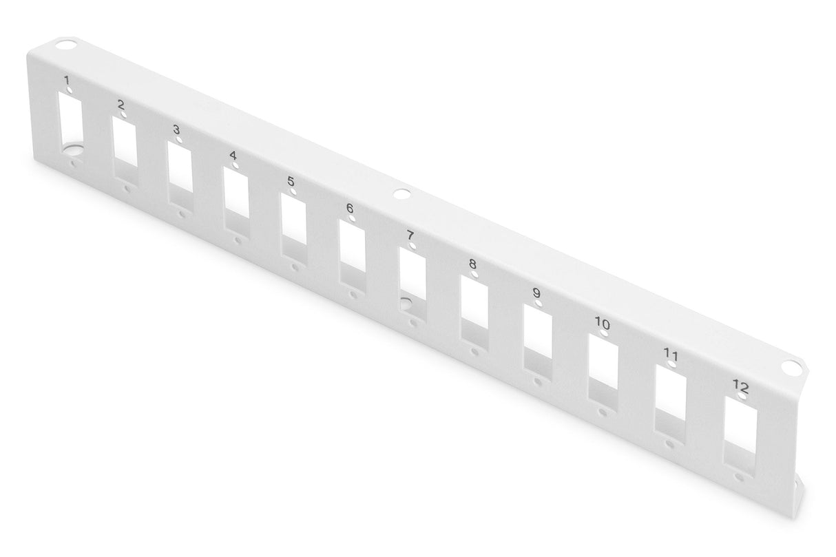 Adapterplate F/Dn-96800m-2 Greyaccs Ral7035 12x Sc-Dx Lc-Qd