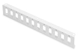 Adapterplate F/Dn-96800m-2 Greyaccs Ral7035 12x Sc-Dx Lc-Qd