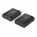 Startech.Com Displayport Kvm Extender Uber Glasfaser 4k60hz Konsolen-Extender 300m Multimode 4k Kvm Verlngerung Lwl