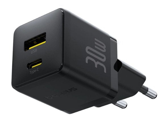 Palm Fast Charger C+U 30w Eu Cluster Black