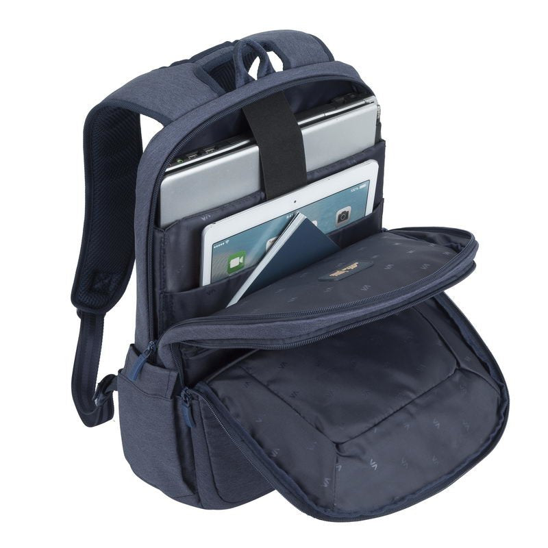 Rivacase 7760 Maletines Para Portátil 39,6 Cm (15.6") Funda Tipo Mochila Azul