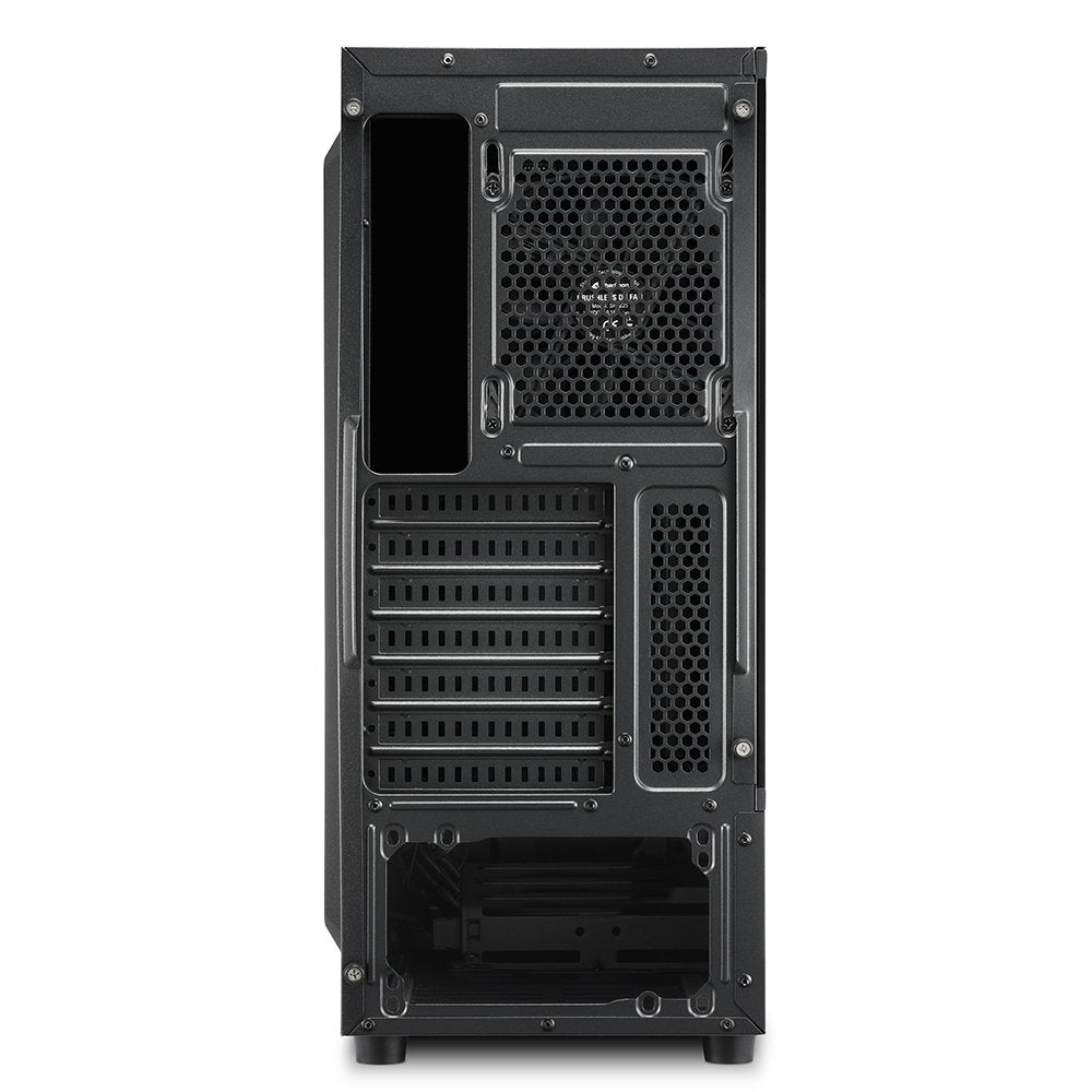 Caja Pc Sharkoon Rbg Atx Midi Tower Negra  40,0x19,0x45,6cm