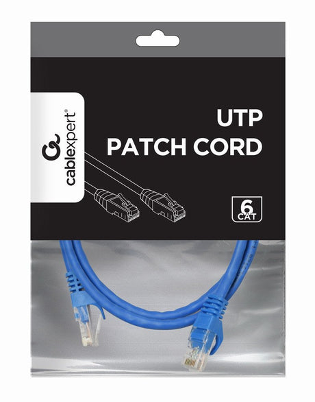 EAN 8716309093309 - Gembird PP6U-1M cable de red Azul Cat6 U/UTP (UTP) imagen 3