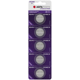 Agfaphoto Batería De Litio Cr2450, 3v Extreme, Retail Blister (5-Pack)
