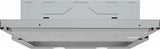 Bosch Home Dfl063w57 Serie 2, Campana Extractora Plateada, 60 Cm Dfl063w57