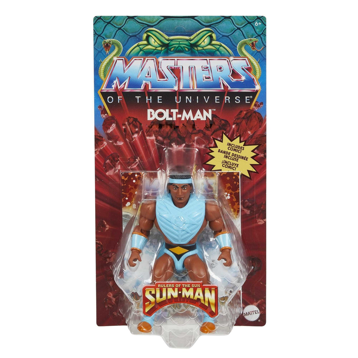 Figura Mattel Masters Of The Universe Origins Figura De Acción Bolt Man (14cm)