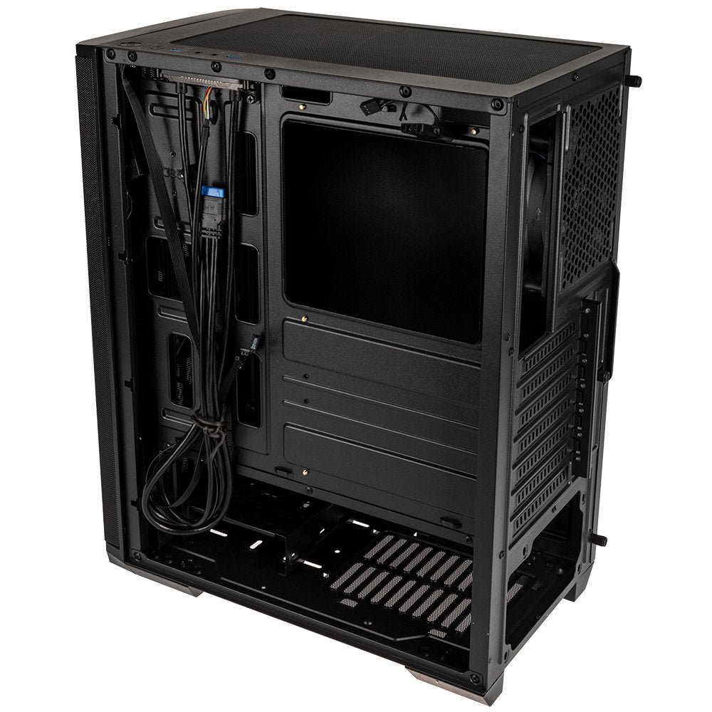 Caja Semitorre Atx Nova Mesh Se Negro Bitfenix Int:2x3.5,2+1x2.5/ 2xusb3.0/Audio In/Out/ 1 Ventilador Preinstalado