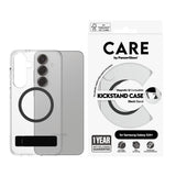 EAN 5715685016486 - PanzerGlass CARE™ by ® Case Transparent w. Black Kickstand & Qi Compatible Samsung Galaxy S25+ funda para imagen 2