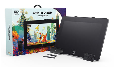 EAN 850047528476 - XPPen Artist 24 Pro (Gen 2) 4K tableta digitalizadora Negro 5080 líneas por pulgada 526 x 296 mm USB/Bluet imagen 11