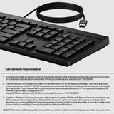 EAN 5715063017371 - HP 125 USB Wired Keyboard teclado Negro imagen 5