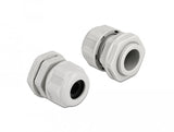 Delock Prensaestopa Para Cable Pg16 Para Cable Redondo Gris 2 Piezas