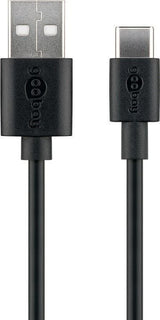 EAN 4040849591242 - Goobay 59124 cable USB USB 2.0 3 m USB A USB C Negro imagen 2