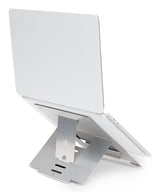 Soporte Para Portátil R-Go 10 "-22" Max.5kg Elevador Ajustable Plateado
