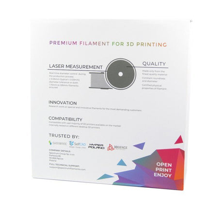 EAN 5903175657152 - Spectrum Filaments PLA Premium Ácido poliláctico (PLA) Azul 1 kg imagen 4