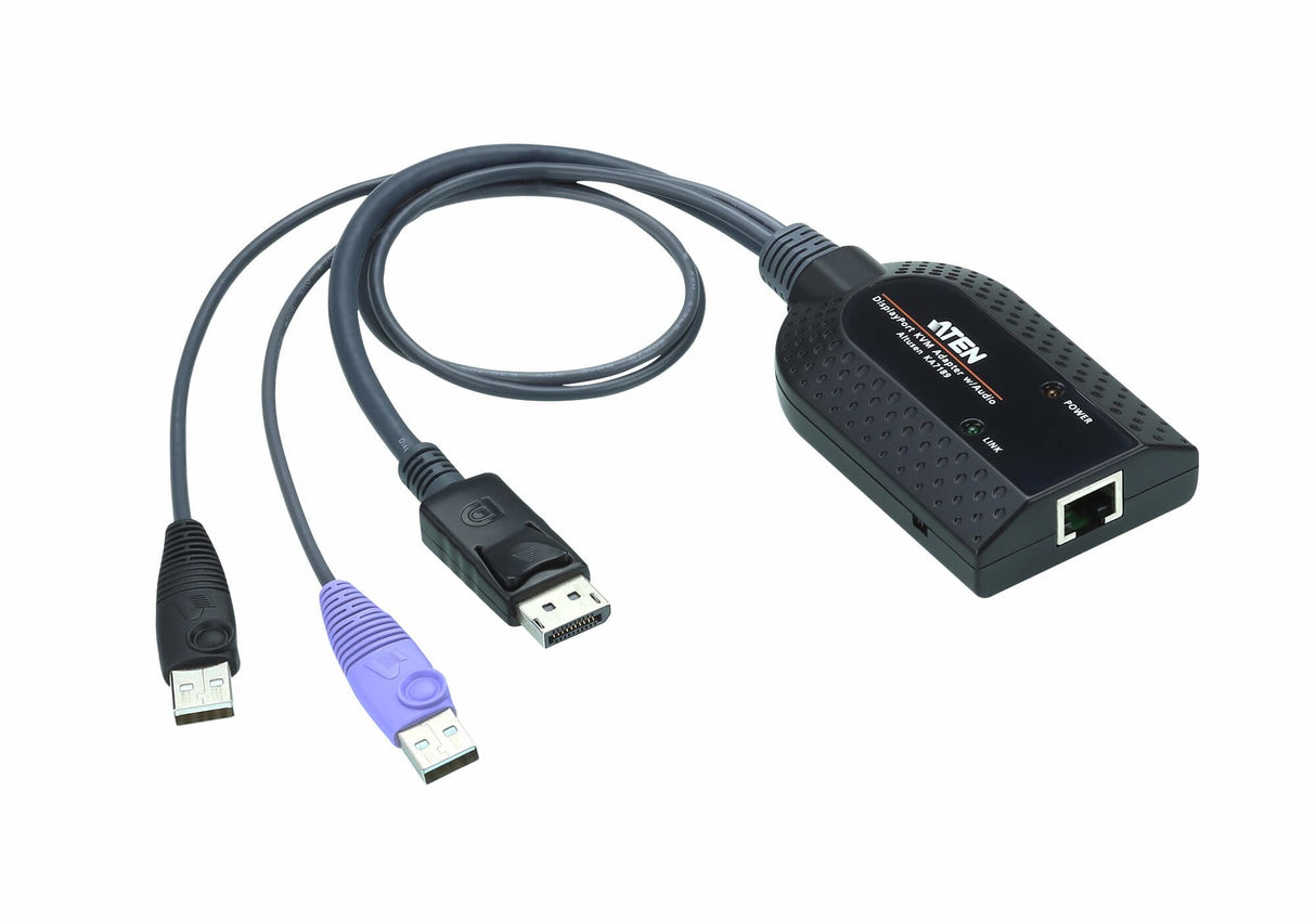 Adaptador Ka7189-Ax Aten  Aten R W/Audio &Amp Smart Card Support (Ka7189-Ax)