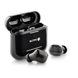 Auriculares Bluetooth Ngs Ártica Duo Con Estuche De Carga Autonomía 5h Negros