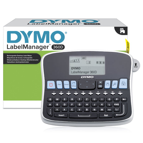 EAN 3501170879528 - DYMO LabelManager 360D™ QWZ impresora de etiquetas Transferencia térmica 180 x 180 DPI 12 mm/s Alámbrico  imagen 1
