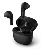 Auriculares Bluetooth Philips Tat2236 Con Estuche De Carga Autonomía 6h Negros