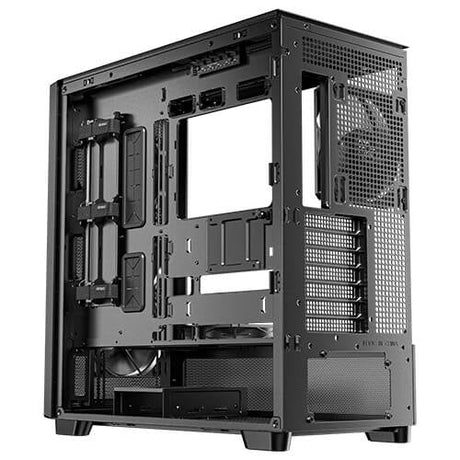 EAN 0761345101776 - Antec FLUX SE Midi Tower Negro, Madera imagen 4