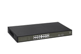 Levelone Switch 16x Ge Ges-2118p  2xgsfp 19" 230w 16xpoe+