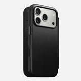 Nomad Modern Leather Folio Iphone 17 Pro Black