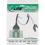 Inline® Sas Hd Bracket With Cable Ext. Sff-8644 A Int. 4x Sata 0.5m